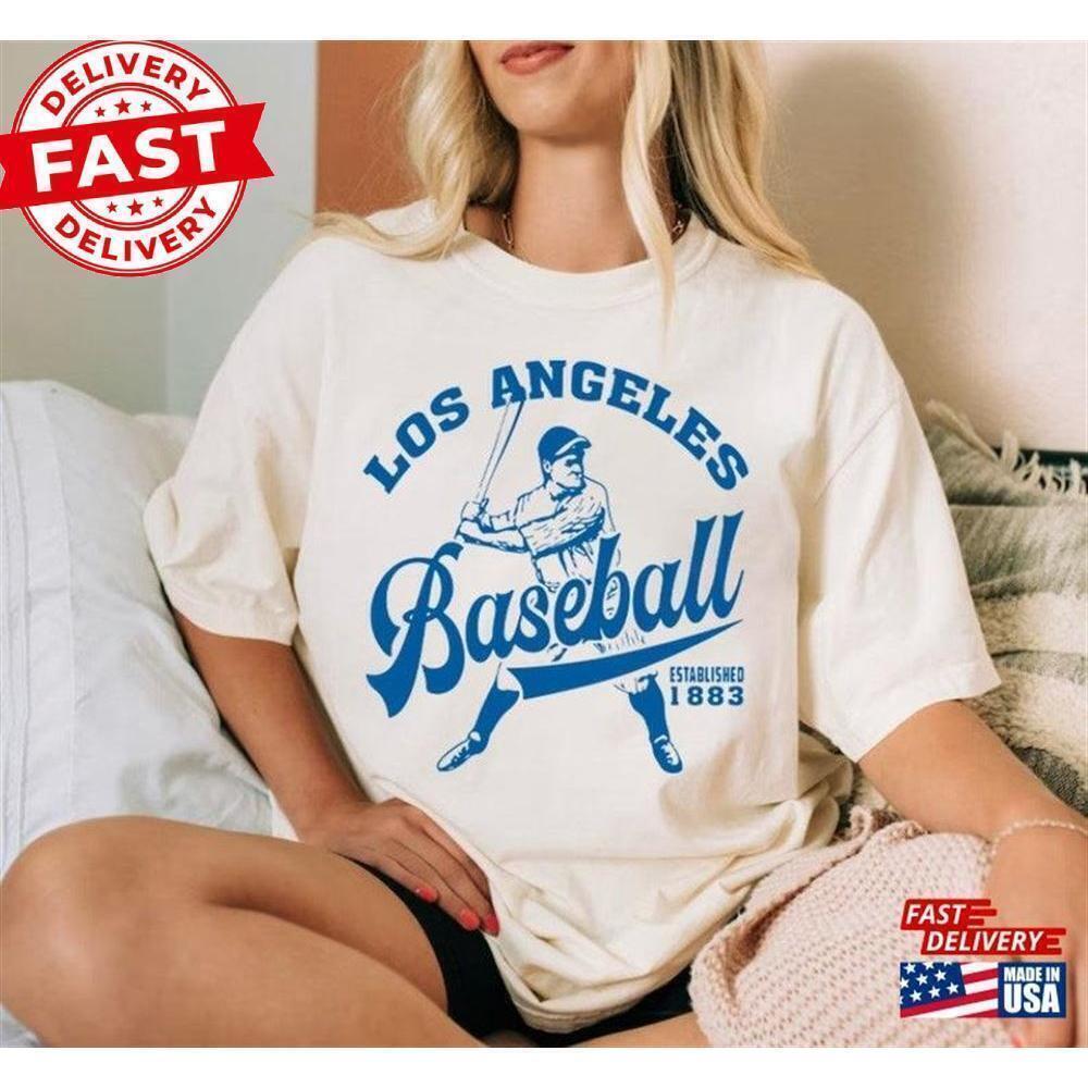 Los Angeles Baseball Est 1883 Unisex Tshirt